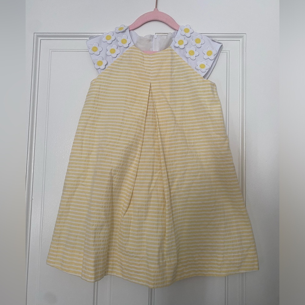 Florence Eiseman 5Y Yellow Daisy Dress BEAUTIFUL